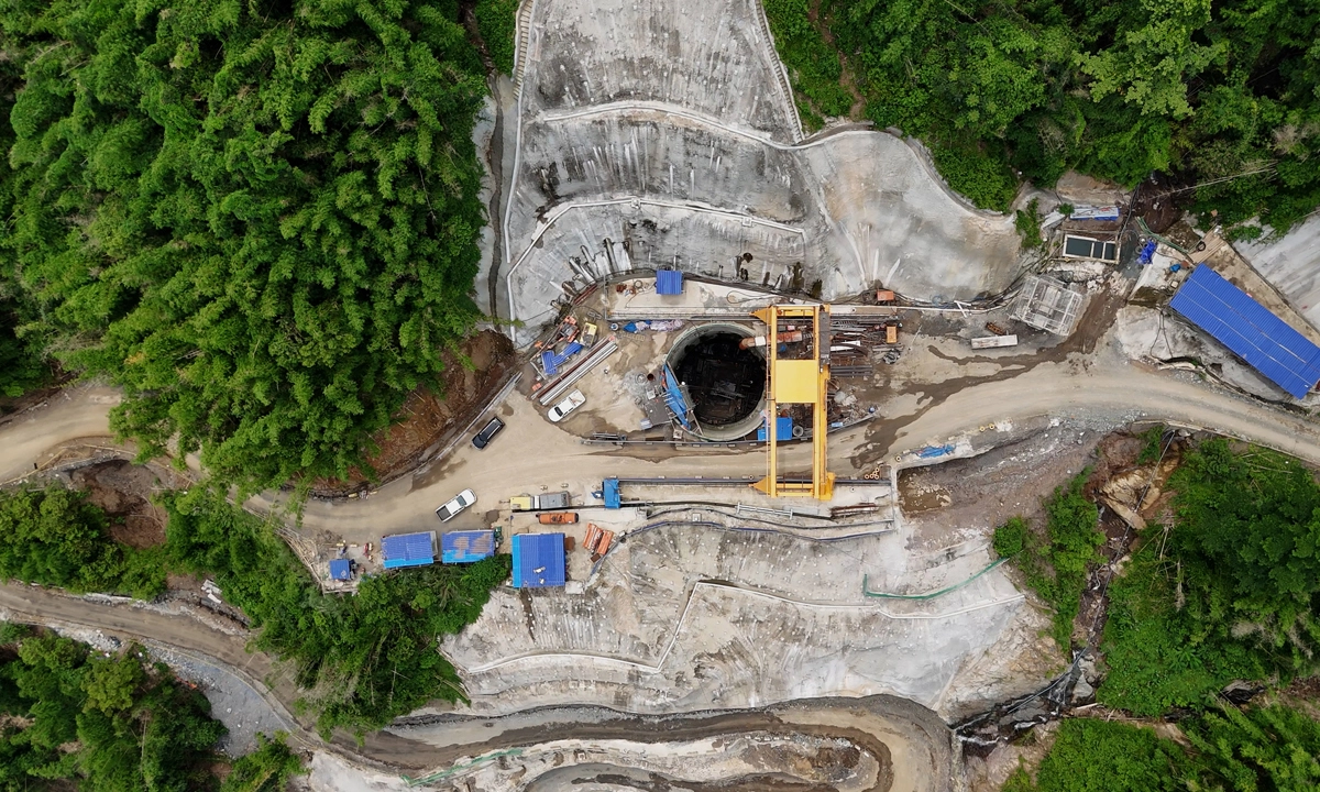 Taken August 2024, the photo shows construction progress of the 600MW Wawa Pumped Storage Power Project, which aims to support ancillary energy supply and storage requirements for grid stability.